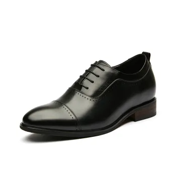 KAISER Dress Shoes Men Low Top Black/Black