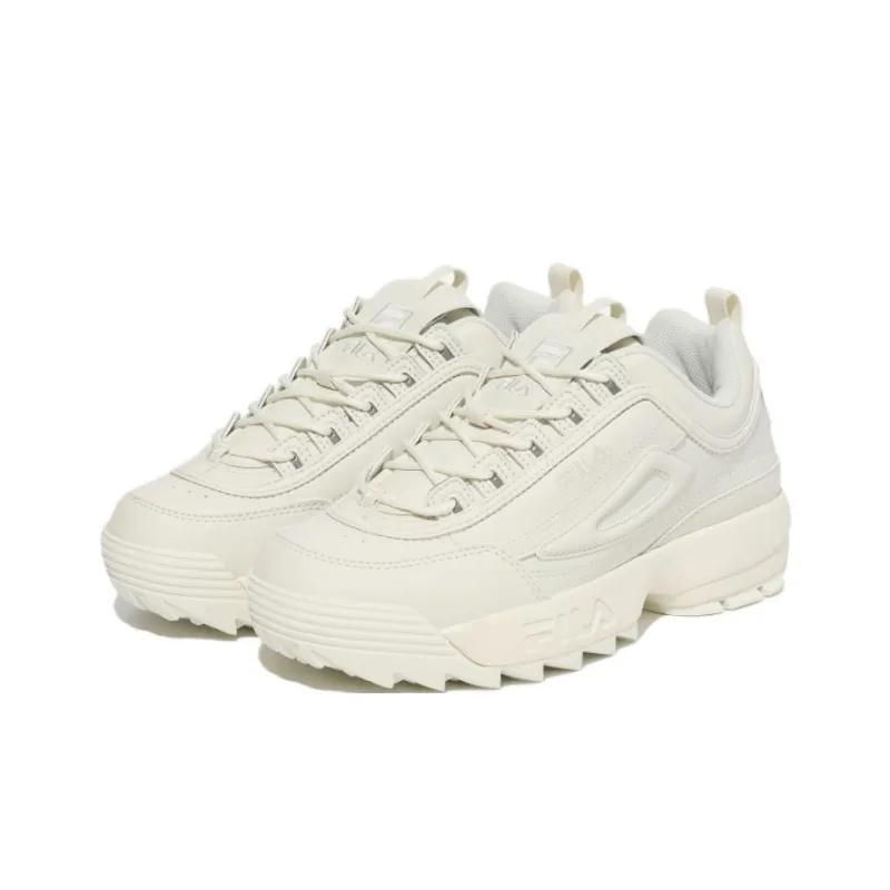 FILA Disruptor 2 Casual Shoes Unisex Low Top Ecru-2