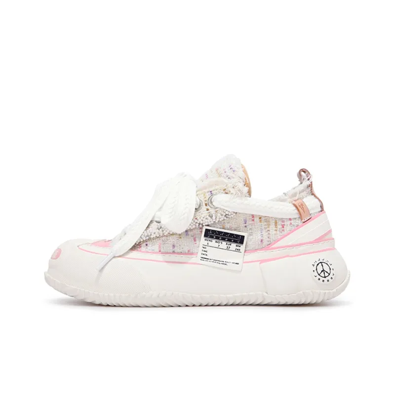VESSEL G.O.P. 2.0 MARSHMALLOW Lows Anti Slip And Wear Resistant Water Resistant Low Top Canvas Shoes Unisex White-1