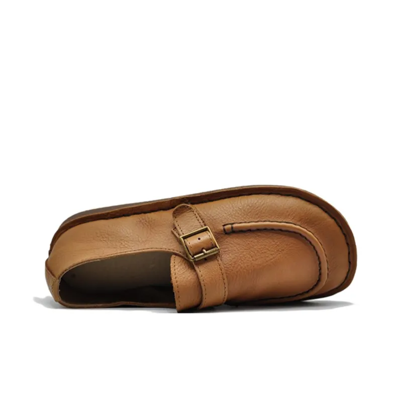 ARTMU Women's Casual Shoes Women's Low Top Coffee/Camel-13