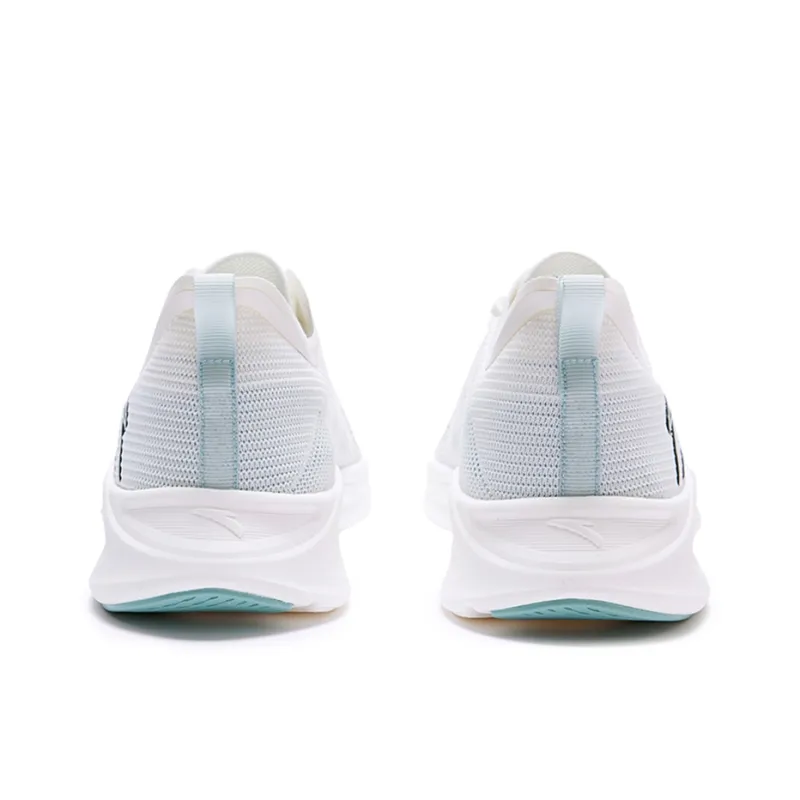 Anta Cushioning Anti-Slip And Wear-Resistant Breathable Rebound Low-Top Running Shoes Men's White Green-4