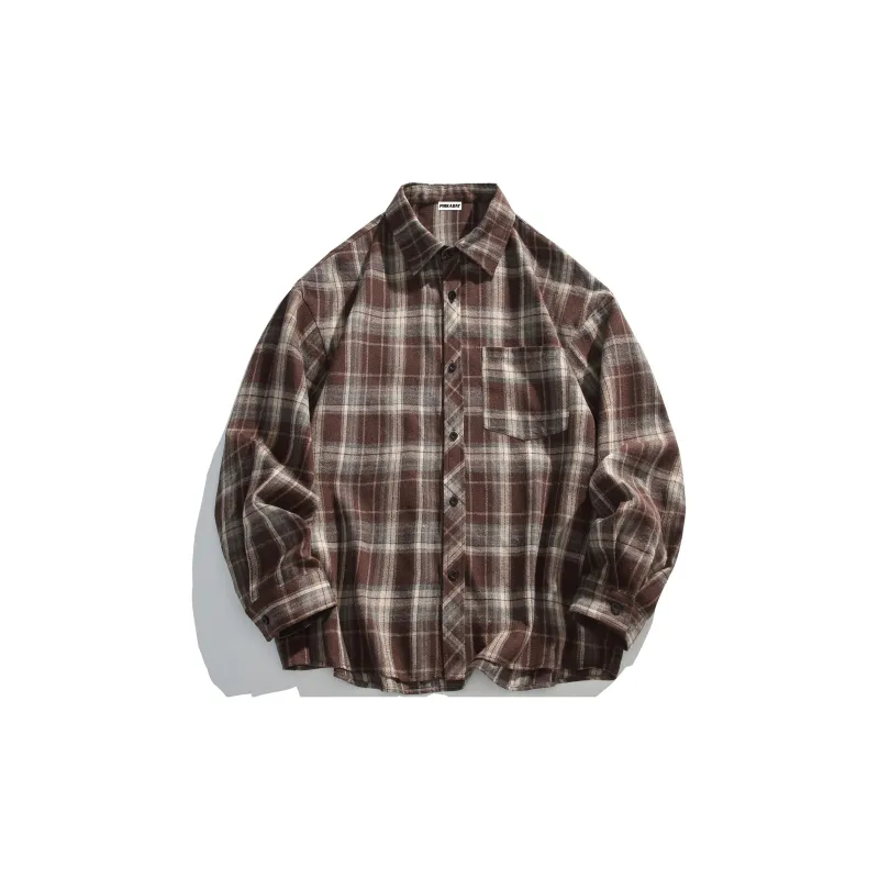 PAINT STAIN Long Sleeved Shirt Unisex-15