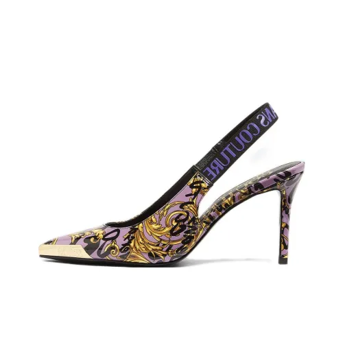 VERSACE JEANS High Heels Women's Purple