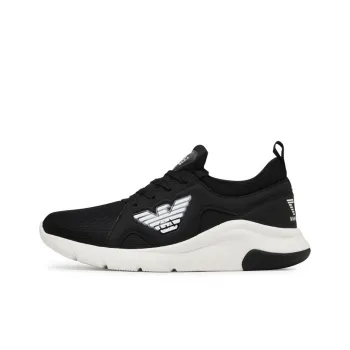 EMPORIO ARMANI Low-Top Casual Shoes Unisex Black