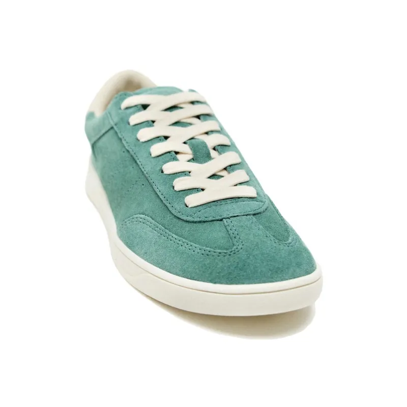 ZARA Low-Top Skateboard Shoes Women's Turquoise-2