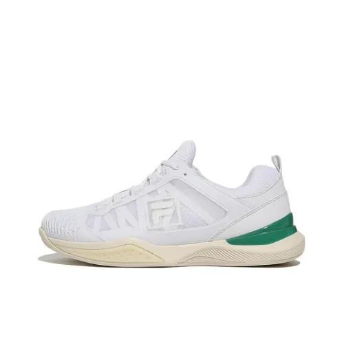 FILA SpeedSub T9 Speed Serve T9 Anti Slip Wear Resistant Low Top Tennis Shoes Unisex White Korean Style
