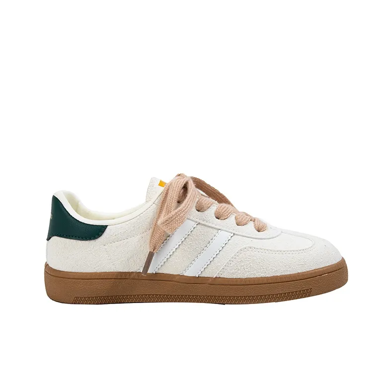 MINGKUANG Skateboard Shoes Women's Low Top Ice Cream/Cream/Grape Purple/Watermelon Red-6