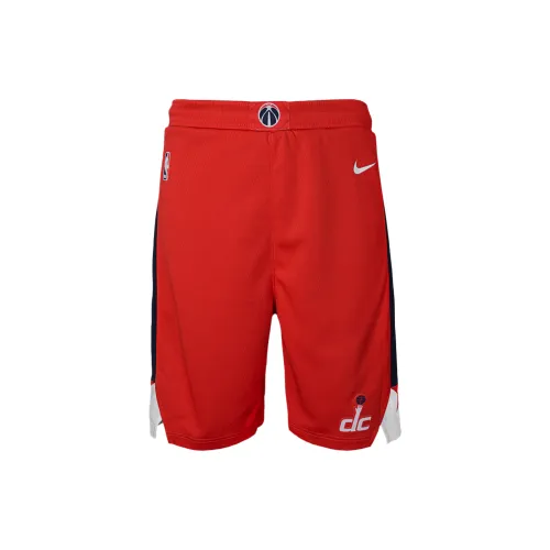 Nike X NBA Washington Wizards Basketball Shorts Men Red