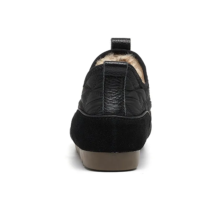 OULISASI Casual Single Shoes Women's Black-3