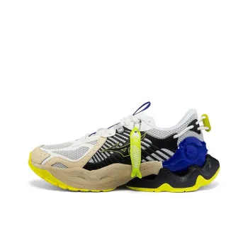 Mizuno KOI 2K Wear-resistant Non-slip And Breathable Low-Top Casual Shoes Unisex White Yellow Black