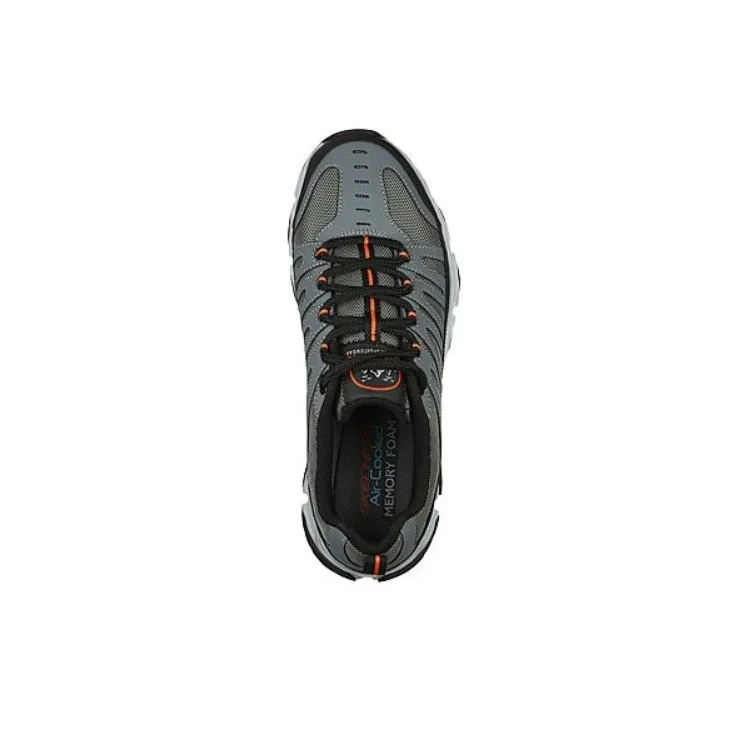 Skechers Crossbar Stilholt Cushioning Anti Slip And Wear Resistant Low Top Casual Shoes Men's Black-3