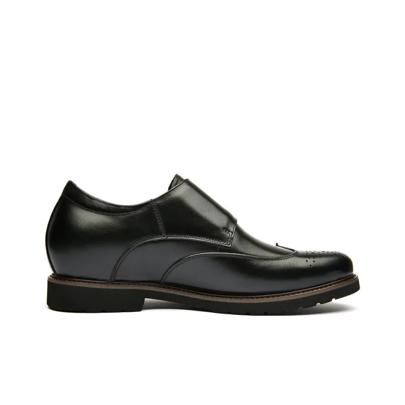 KAISER Dress Shoes Men Low Top Black/Black-1