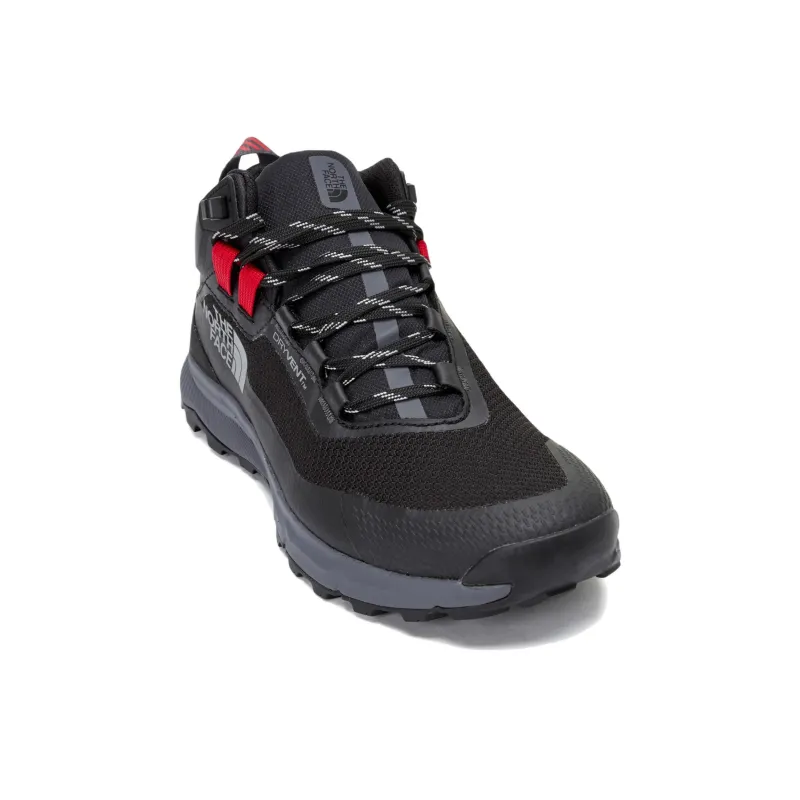 THE NORTH FACE Cragstone M Cragstone Mid WP Durable Breathable Mid-Top Outdoor Shoes Black-3