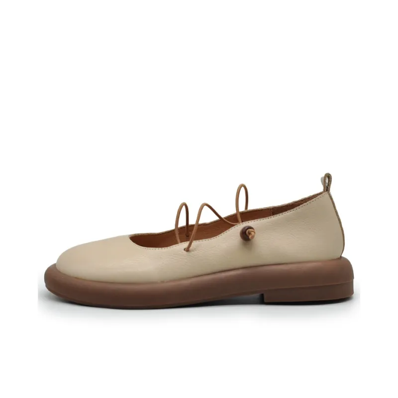 ARTMU Women's Casual Shoes Women's Low Top Camel/Ecru-6