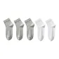 5 Pack (Gray 3+White 2)