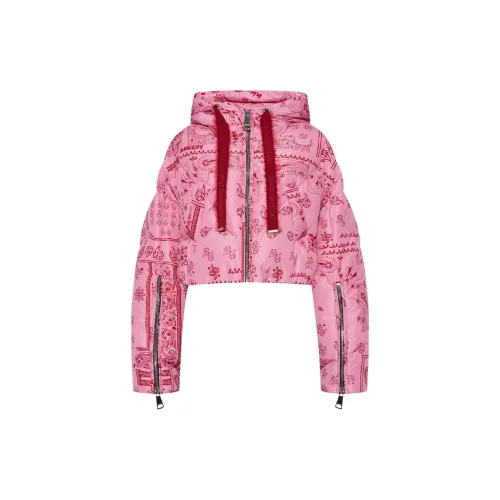 KHRISJOY Down Jackets Women's Bubble Gum Pink Color