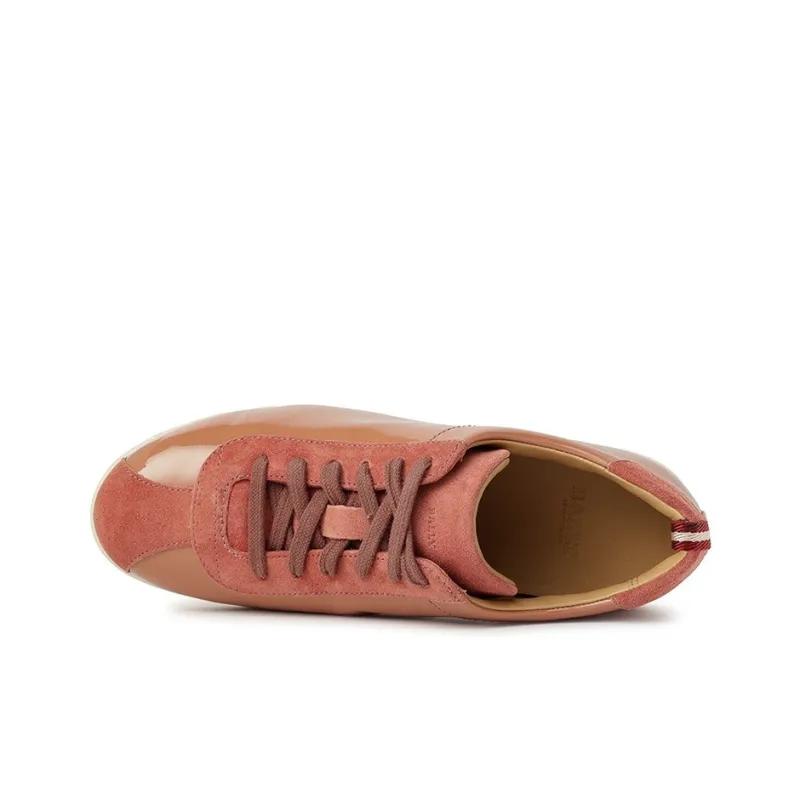 BALLY Anti Slip Wear Resistant Low Top Casual Shoes Women's Blush Color-4