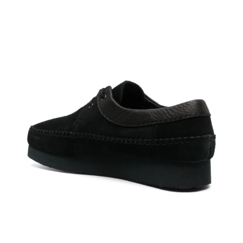 Clarks Casual Leather Shoes Men's Black-2