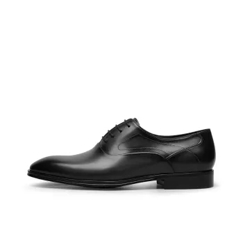 GOLDLION Dress Shoes Men's Black Gray