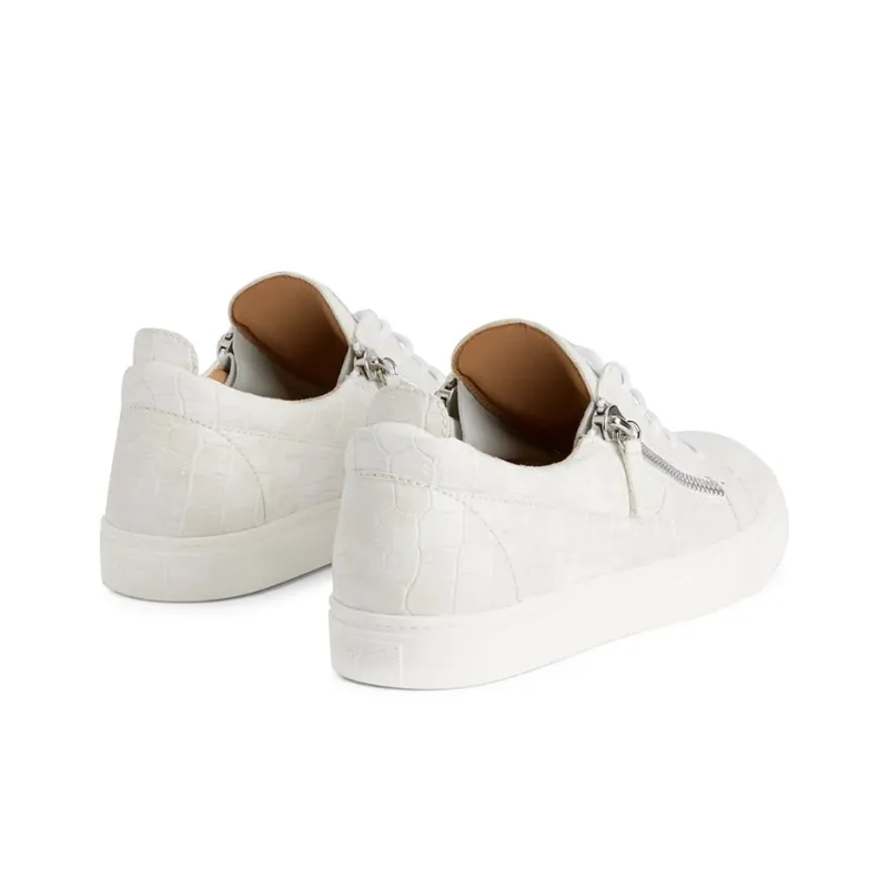 Giuseppe Zanotti Frankie Crocodile effect Sneakers-3
