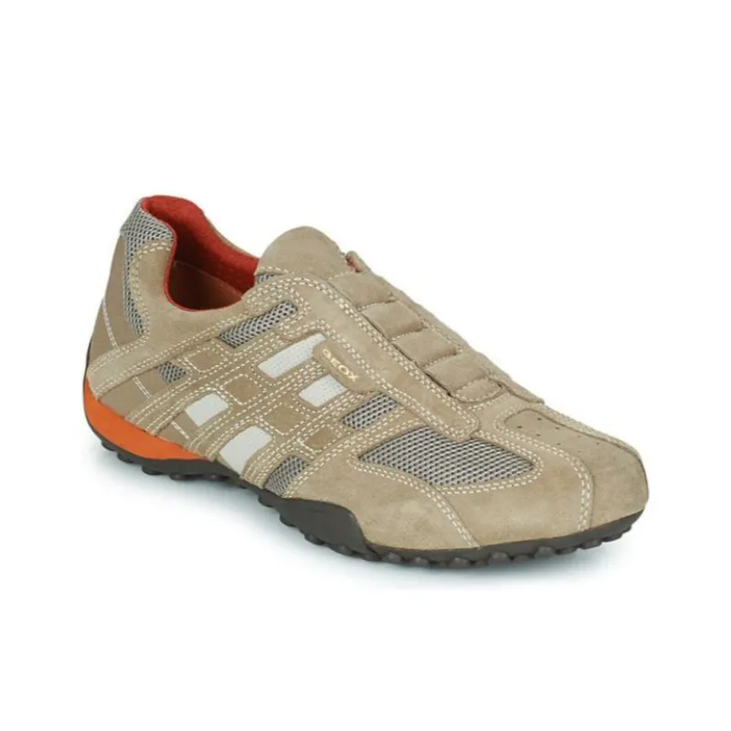 GEOX Low Top Casual Shoes Men's Beige-3