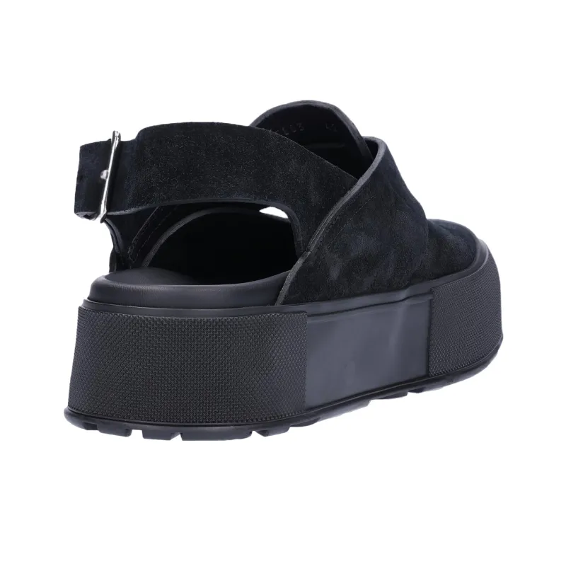 Alexander McQueen Buckle Fastened Round Toe Sandals-3