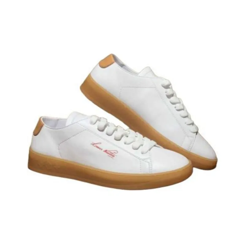 LOUIS VUITTON Lv Resort Sneakers 'White Orange'-2