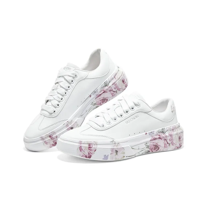 Skechers Cordova Classic Painted Florals 'White' Women's-3