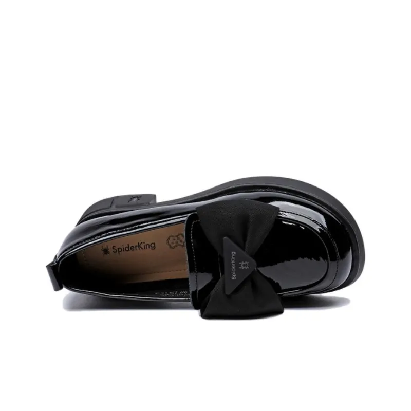 Spider King Loafers Women's Black/Beige-2