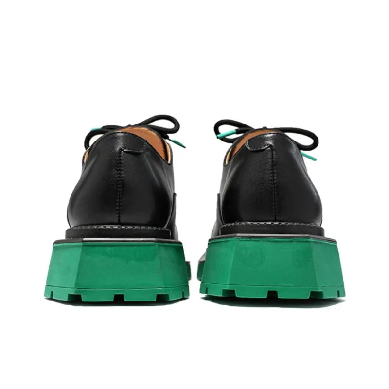 Cachiotti Men's Casual Shoes Men Low Top Black/Green-5