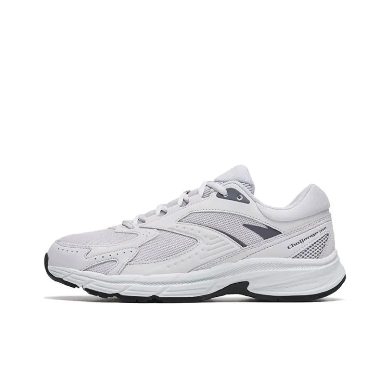 Anta Shock Absorbers With Slip Resistant And Abrasion Resistant Properties Low Top Running Shoes Men's White-0