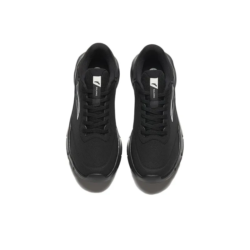 Anta Slip-Resistant Low-Top Running Shoes Men's Black-1