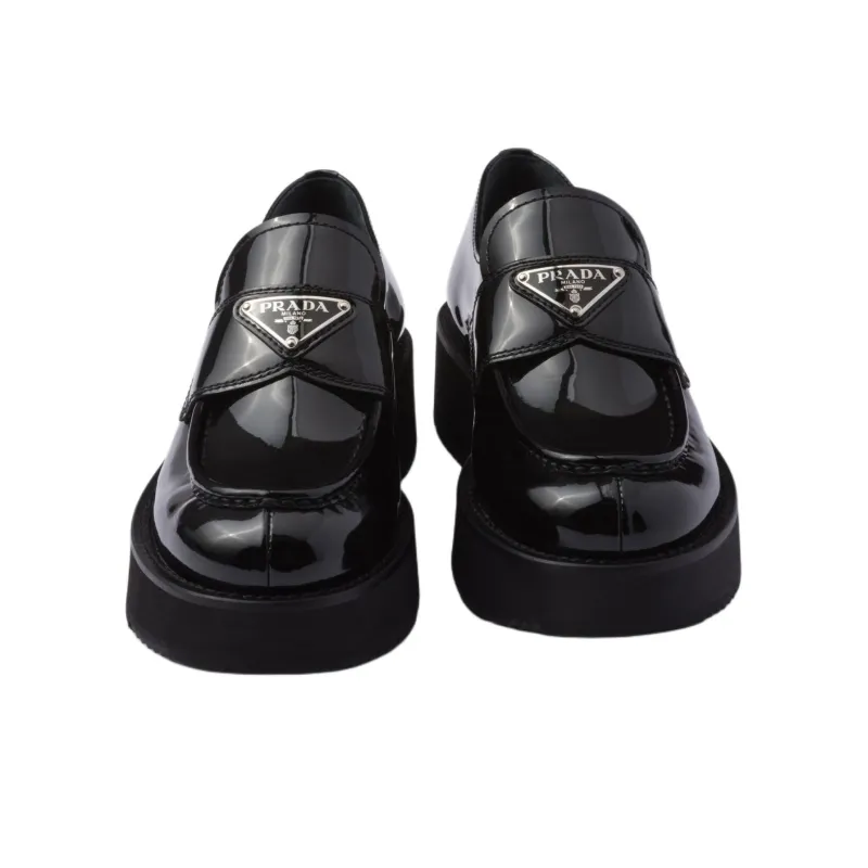PRADA Casual Single Shoes 4.5cm Women's Black-3
