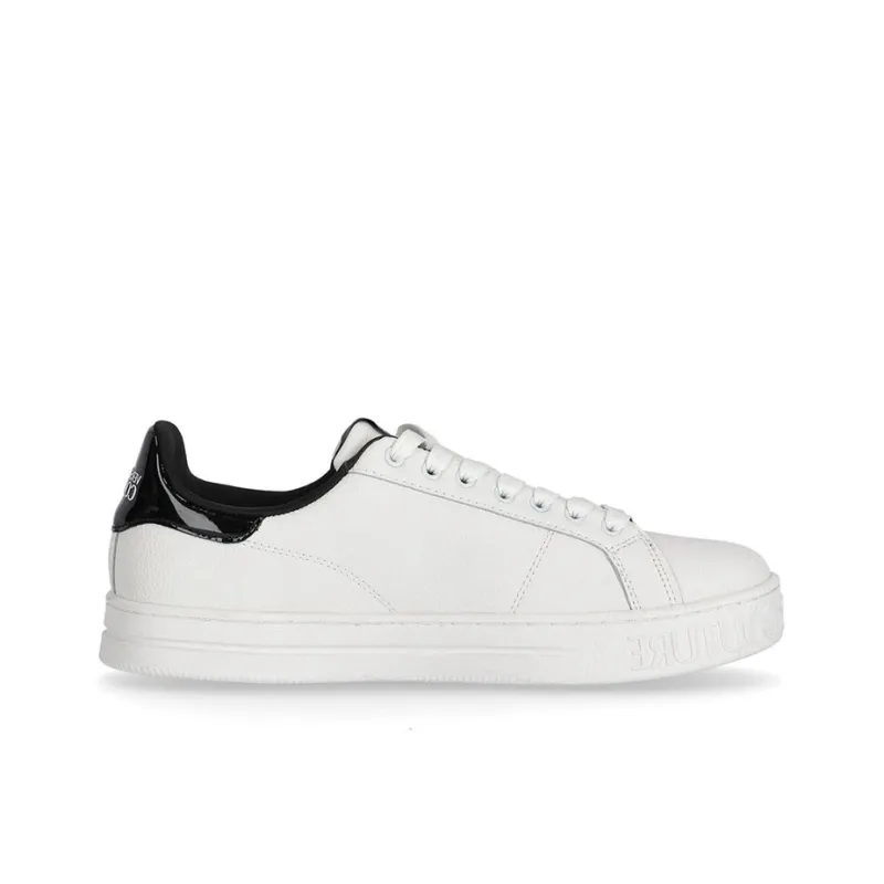 VERSACE JEANS Stylish Skateboarding Shoes Men's White-1
