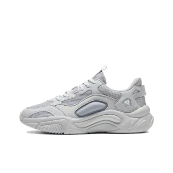 PEAK Light Stretch Abrasion Resistant Slip Resistant Low Top Sports Casual Shoes Women's Gray