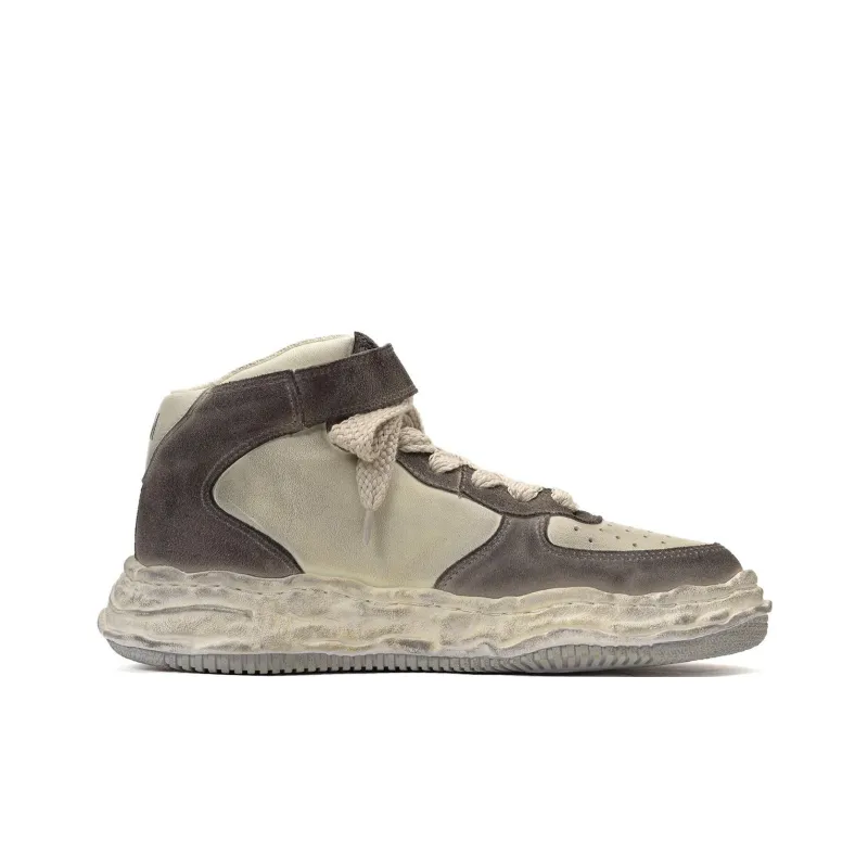 Maison MIHARA YASUHIRO Wayne Brushed Suede High-top Sneakers-1