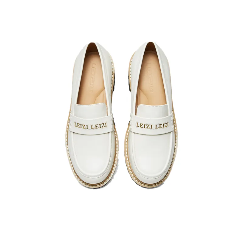 Lazi Loafers Women's Low Top Black/White-3