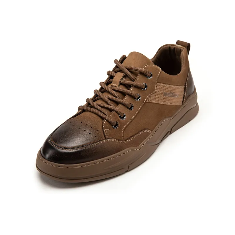 SEVEN Wear-Resistant Mid-Top Casual Shoes Men's-5