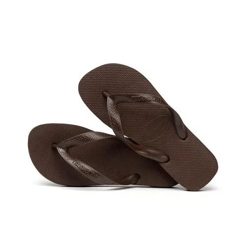 Havaianas Slide Slippers Unisex Tan