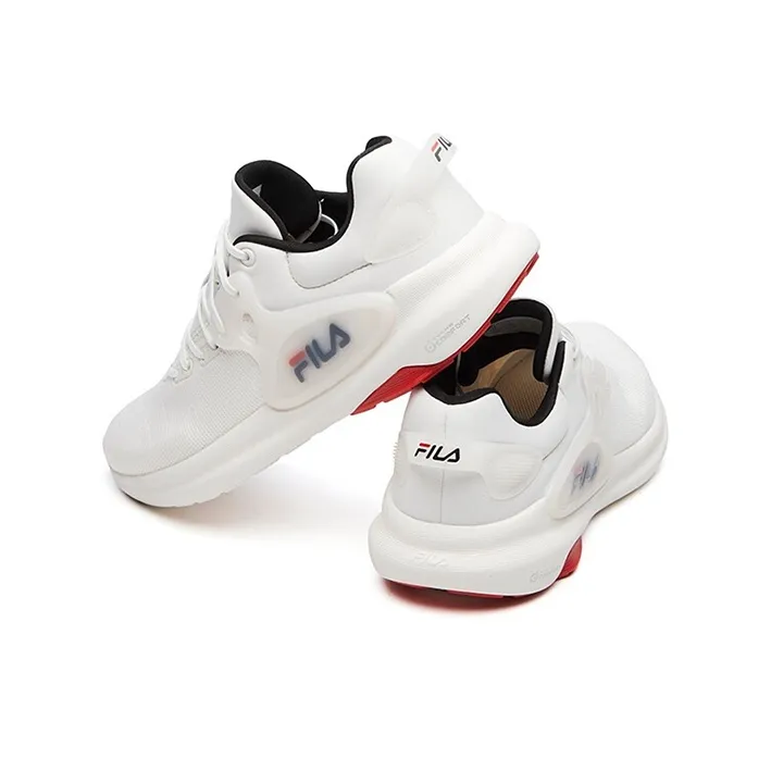 FILA Low Top 'Triple White' Women's-4