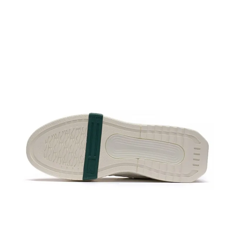 LiNing Samchen Canchun Anti Slip Wear Resistant Low Top Sports Casual Shoes Men's Mist White-4