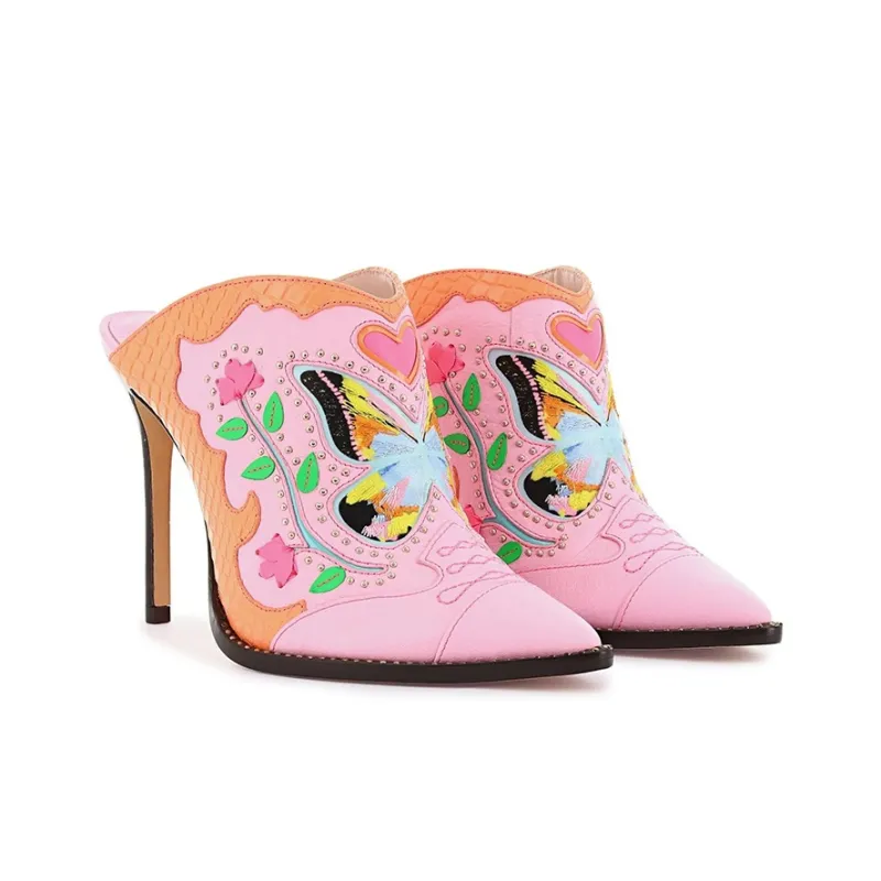 Sophia Webster High Heels 10cm Women's Pink-2