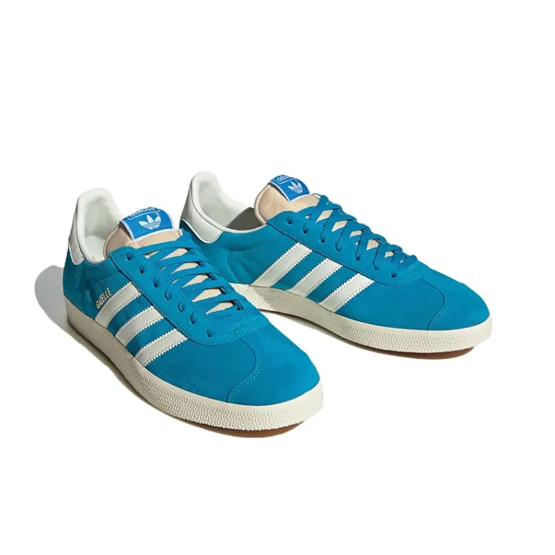 Adidas Gazelle Bold Aqua Off White Cream White-2