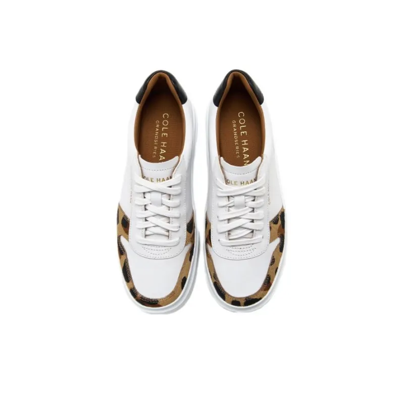 COLE HAAN Skateboard Shoes Women's Low Top White-3