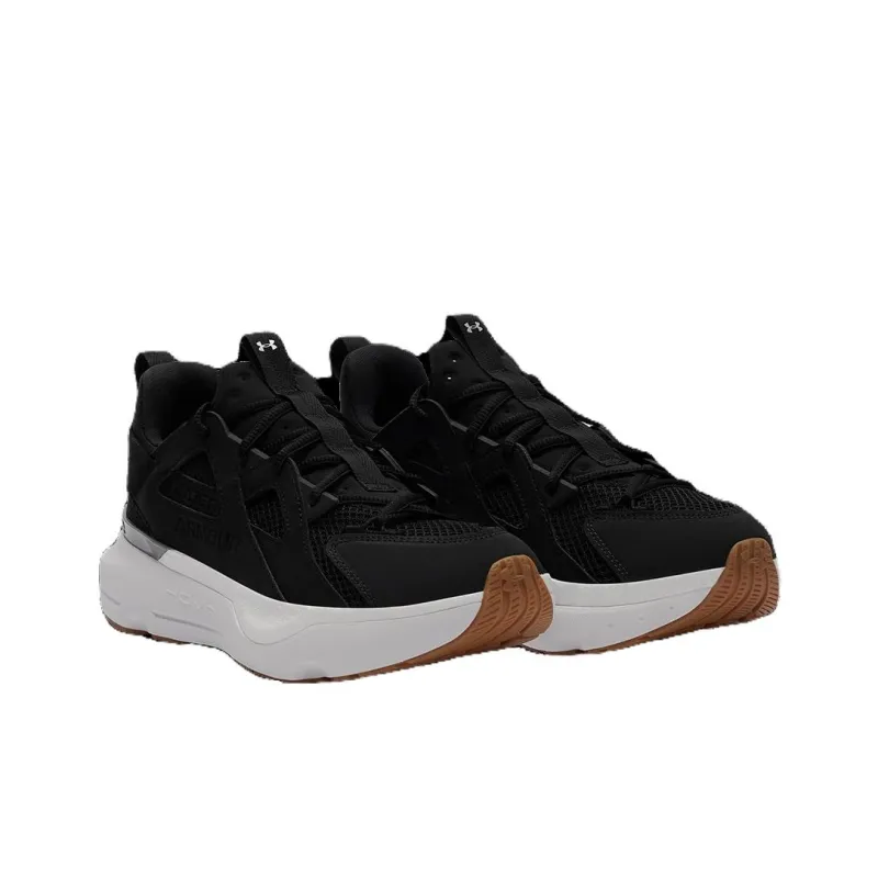Under Armour Anti Slip Wear Resistant Low Top Casual Shoes Unisex Black-2