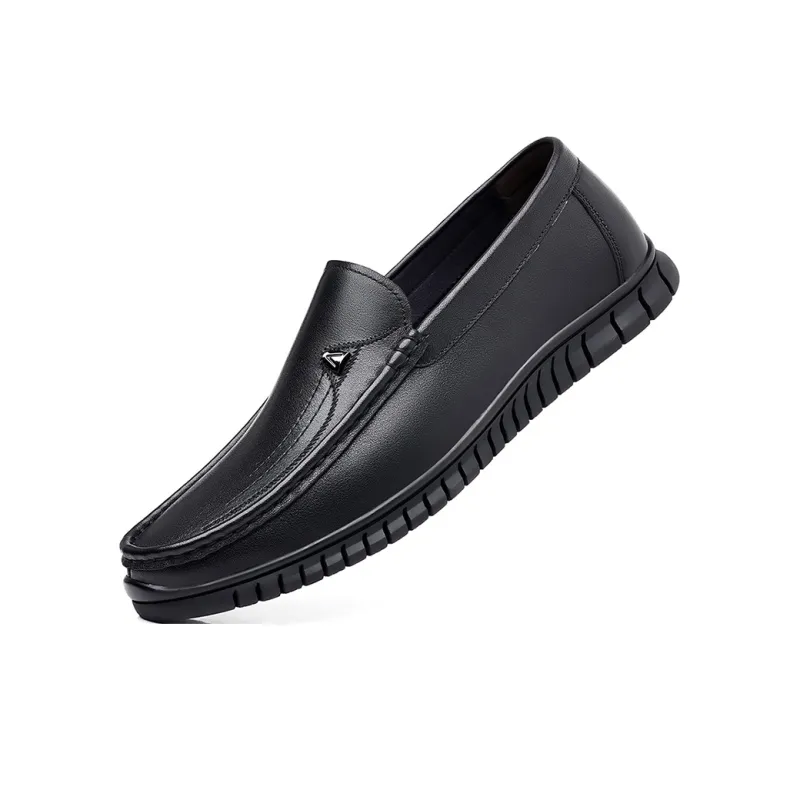 YEDANI Gommino Loafers Men Black-6