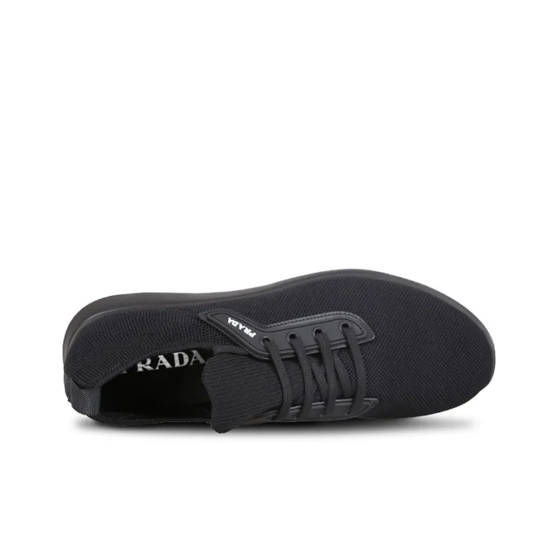 PRADA Low Top Casual Shoes Men's Black-2