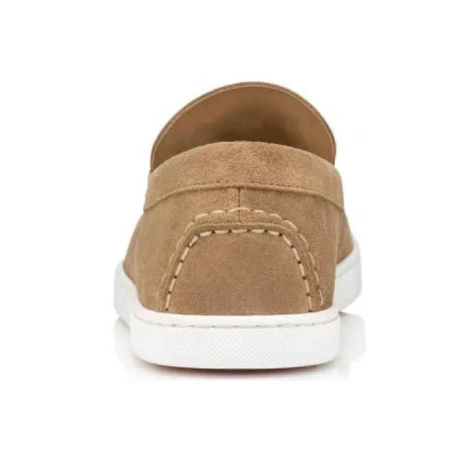 Christian Louboutin Round-toe Suede Loafers-4