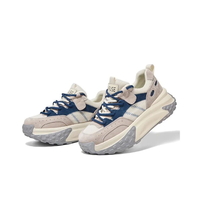 D FUSE SCANDINAVIA Cushioned Wear Resistant Breathable Lightweight Height Increasing Low Top Chunky Sneakers Women's-4