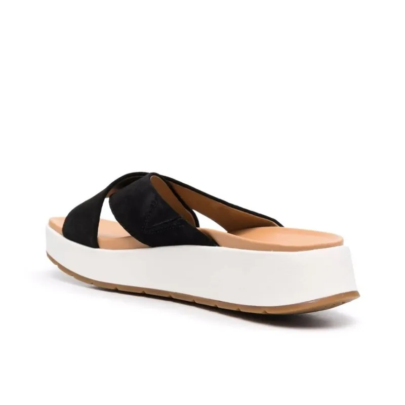 UGG Platform Suede Slides-2